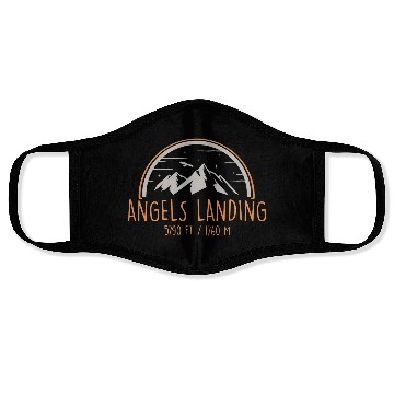 Discover Angels Landing Zion National Park Mountain Hikers Face Masks
