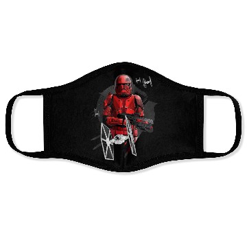 Discover Star Wars The Rise of Skywalker Red Trooper Face Masks