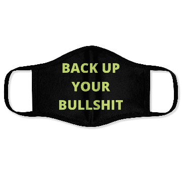 Discover eddie hall back up your bull Face Masks