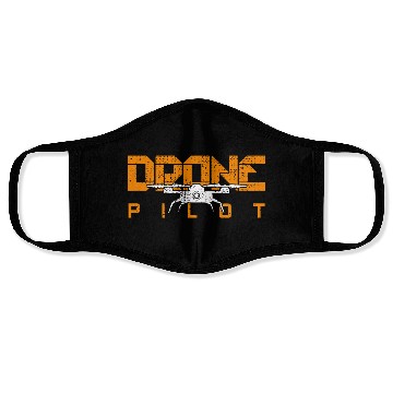 Discover Drone Pilot Drones Aviator Fpv Face Masks