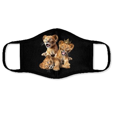 Discover Lion cub Face Masks