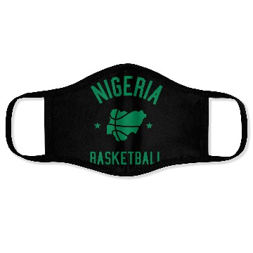 Discover Nigeria basketball Face Masks