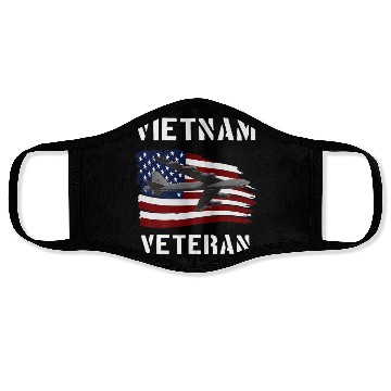 Discover Vietnam Veteran B52 Stratofortress Bomber Plane Us Face Masks
