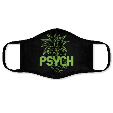Discover Psych Pineapple Gift Face Masks