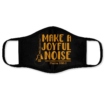 Discover Make A Joyful Noise Psalm 100: 1 Face Masks