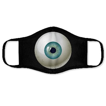 Discover Eyeball Horror Green Eyes Face Masks