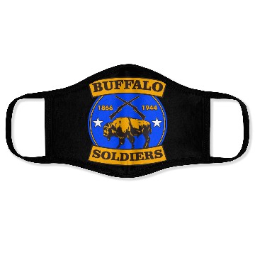 Discover BUFFALO SOLDIERS Face Masks