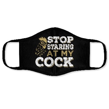 Discover Chicken Cock Penis joke Sexual Face Masks