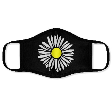 Discover Daisy Flower Bloom Face Masks