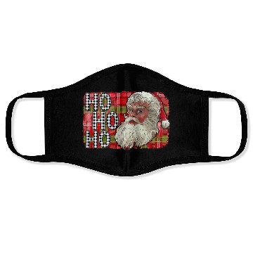 Discover Ho Ho Ho Santa Face Masks
