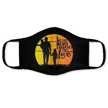 Discover BEST DAD/FATHER relationship with SON & DAUGHTER Face Masks