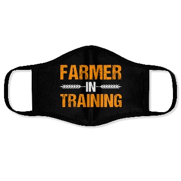 Discover Farmer In Training Gift Face Masks