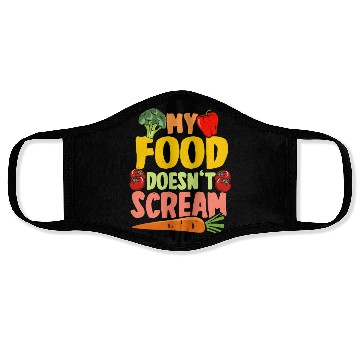 Discover Vegan Vegetarier My Food Doesn't Scream Face Masks