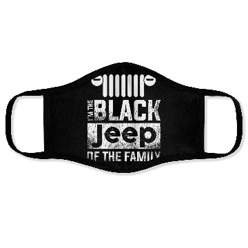 Discover I'm The Black Jeep of The Family Face Masks