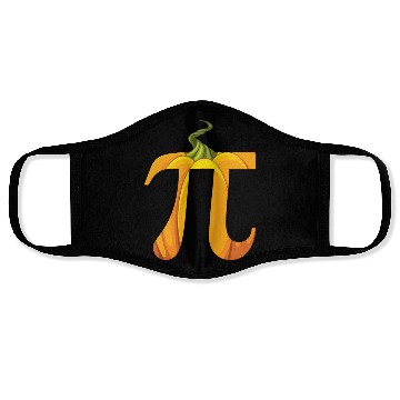 Discover Pumpkin Pi Day Pun Science Face Masks March 14 3.14