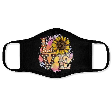 Discover western love Face Masks