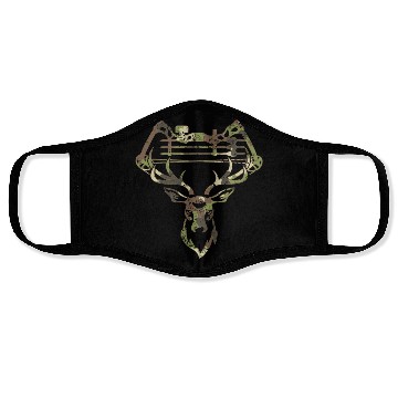 Discover Bow & arrow deer hunter bow hunting deer hunting Face Masks