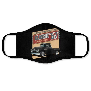 Discover Classic 1957 Step Side Face Masks