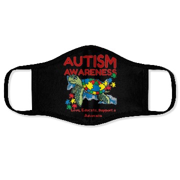 Discover Aunt And Nephew Not Always Eye To Eye Face Masks