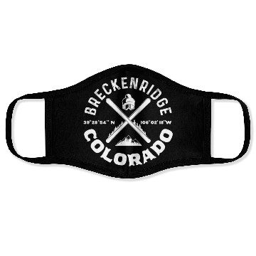 Discover Breckenridge Colorado, Skiing Face Masks