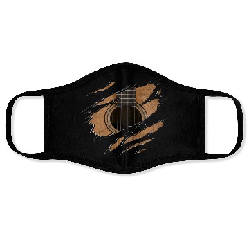 Discover RIP Guitar Face Masks