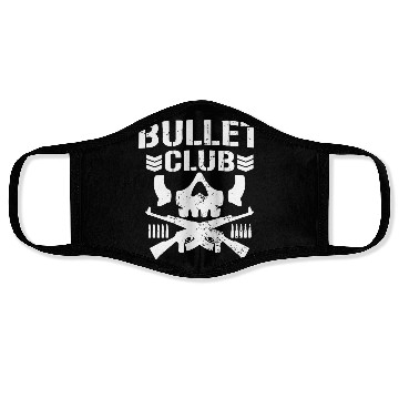Discover Japan Pro Wrestling Bullet Club Bone Soldier Face Masks