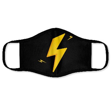 Discover Cute lightning bolt Face Masks
