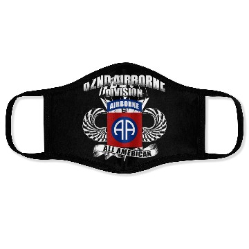 Discover 82nd Airborne Division US Army Face Masks