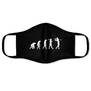 Discover Evolution Of Golfers - Golfer Face Masks