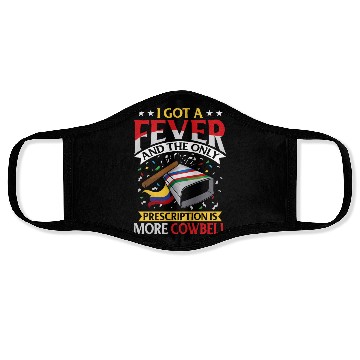 Discover TerraShirts More Cowbell Face Masks