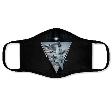 Discover F 22 Raptor US Airborne Fighter Pilot Face Masks