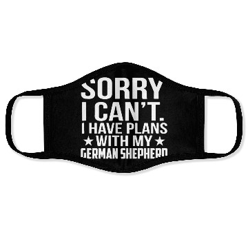Discover German Shepherd Face Masks