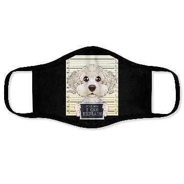 Discover Dear Mom I Can Explain I Bichon Frise Mom I Bichon Face Masks