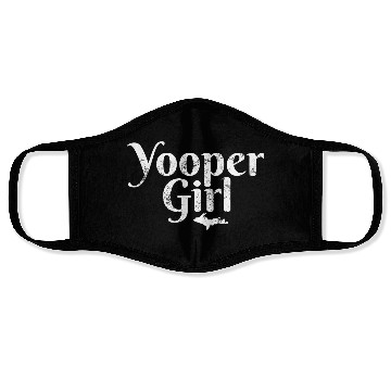 Discover Yooper Girl Ladies Upper Peninsula Michigan Gift M Face Masks