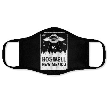 Discover Roswell New Mexico UFO Alien Face Masks