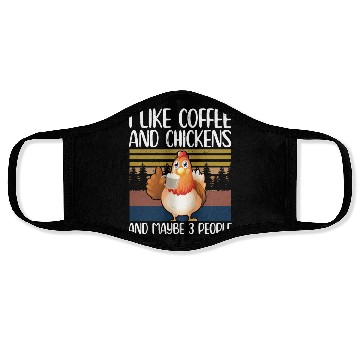 Discover Chickens And Coffee | Chicken Face Masks