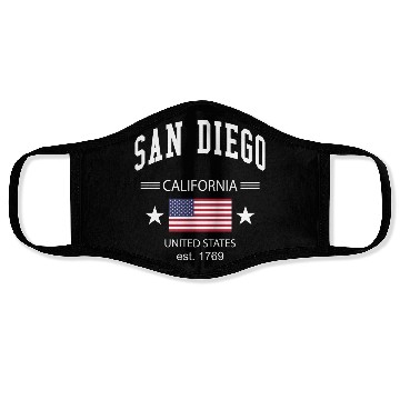 Discover San Diego Face Masks