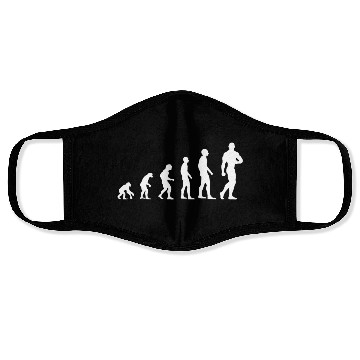 Discover Bodybuilder Workout Sport Fitness Evolution Gift Face Masks
