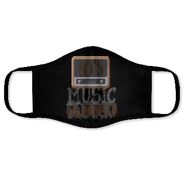 Discover 80s music lover 80s music matters3 Face Masks