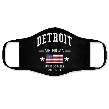 Discover Detroit Face Masks