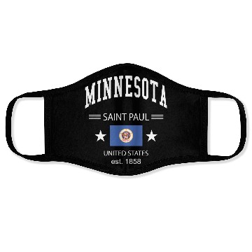 Discover Minnesota Face Masks
