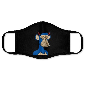 Discover Blue bored monkey Face Masks