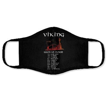 Discover Viking World Tour Valiant Viking Warriors Face Masks