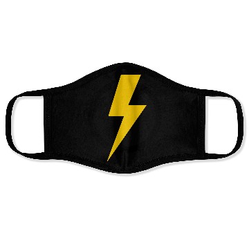 Discover Lightning bolt Face Masks