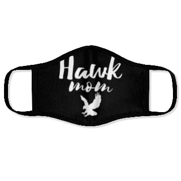 Discover Hawk Mom Face Masks