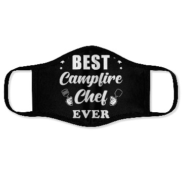 Discover Camper Campfire Cook Face Masks