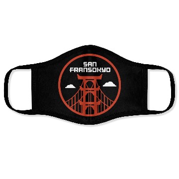 Discover Greeting San Fransokyo Face Masks