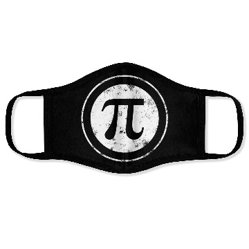 Discover Pi Day Pi Maths Vintage Face Masks