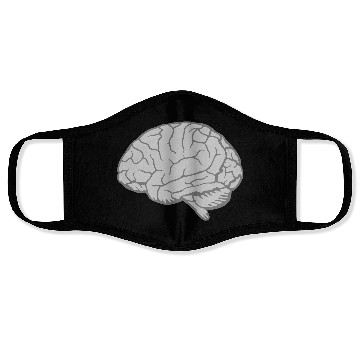Discover Brain Anatomy Organ Face Masks