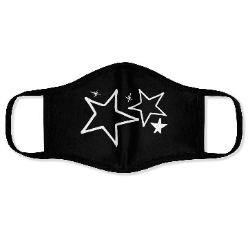 Discover Stars White Face Masks